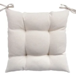 Tuolin pehmuste Home4You SUMMER 40x40 cm, valkoinen