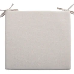 Tuolin pehmuste Home4You SUMMER 38x43 cm, valkoinen