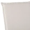 Tuolin pehmuste Home4You SUMMER 48x115x4,5 cm, valkoinen