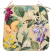 Tuolityyny Home4You AMAZONIA 39x39 cm, beige kukallinen