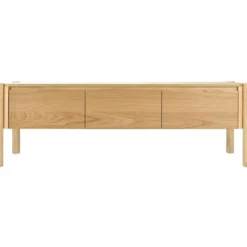 TV-taso Home4You GARDENIA 153x43xK50,5 cm, tammi