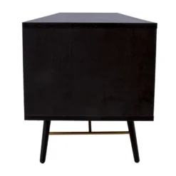 TV-taso Home4You Luxemburg 150x40x50cm, musta