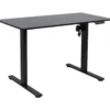 Työpöytä Home4You ERGO FIT 1 moottorilla 120x60xK71,5-116 cm, musta