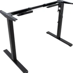 Työpöytä Home4You ERGO OPTIMAL 1-moottorilla 140x70 cm, hikkoripuu, ruskea