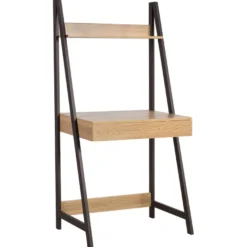 Työpöytä Home4you STEP 74x48x146cm, tammi