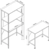 Työpöytä/hylly Home4You LESTER 84x40xK160 cm, melamiini
