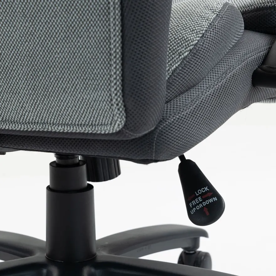 Työtuoli Home4You MALONE XXL, harmaa