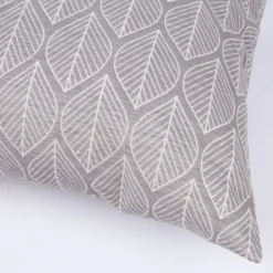 Tyyny Home4You RETRO 45x45 cm, harmaa lehti