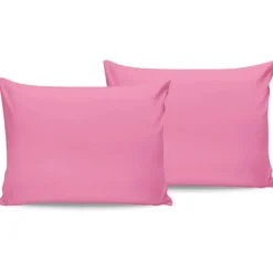 Tyynyliina Linento Pink, 50x80cm, 2kpl, vaaleanpunainen