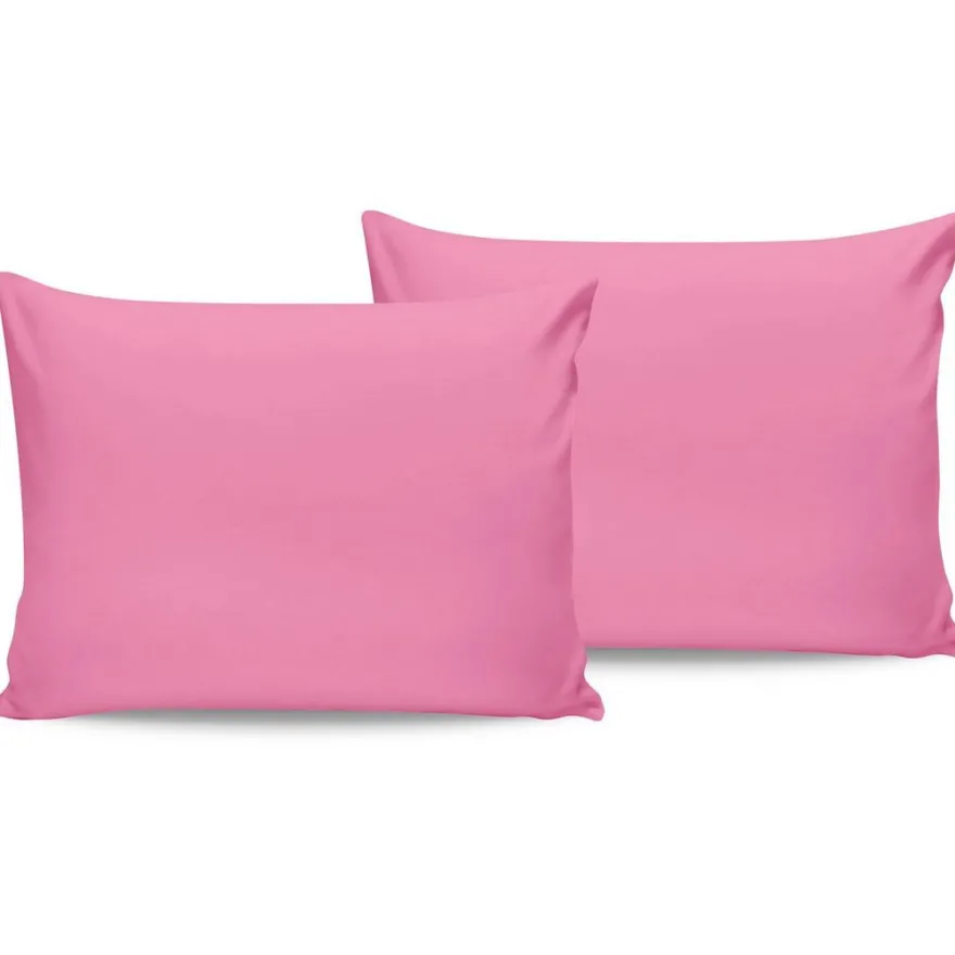 Tyynyliina Linento Pink, 50x80cm, 2kpl, vaaleanpunainen