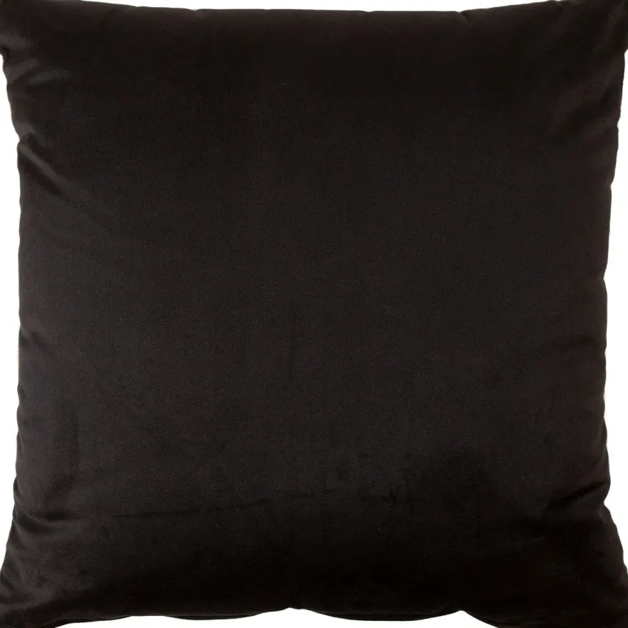 Tyyny sametti Home4You 50x50 cm, musta
