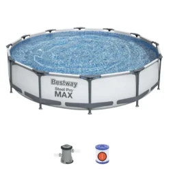 Uima-allassetti Bestway Steel Pro Max, 366x76cm, pyöreä
