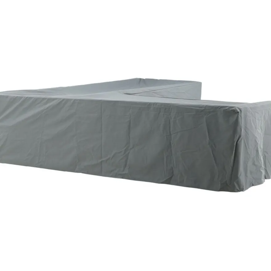 Ulkokalusteiden suojapeite Venture Home Klas, 254x254x90x66cm, L-mallisille ulkokalusteille, harmaa