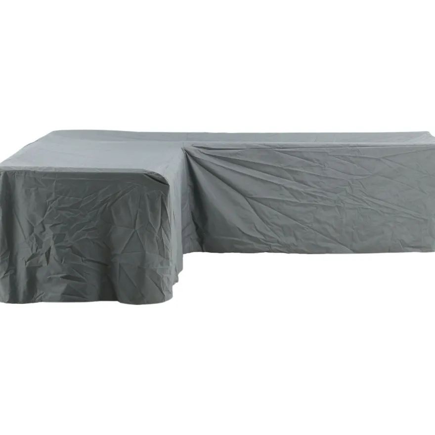 Ulkokalusteiden suojapeite Venture Home Klas, 254x254x90x66cm, L-mallisille ulkokalusteille, harmaa