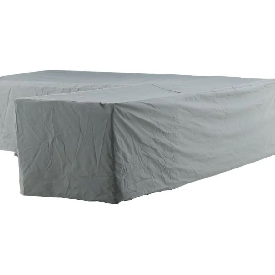 Ulkokalusteiden suojapeite Venture Home Klas, 254x254x90x66cm, L-mallisille ulkokalusteille, harmaa