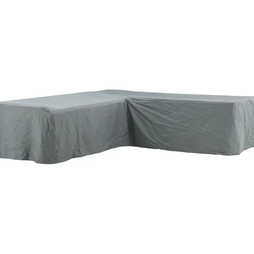 Ulkokalusteiden suojapeite Venture Home Klas, 254x254x90x66cm, L-mallisille ulkokalusteille, harmaa