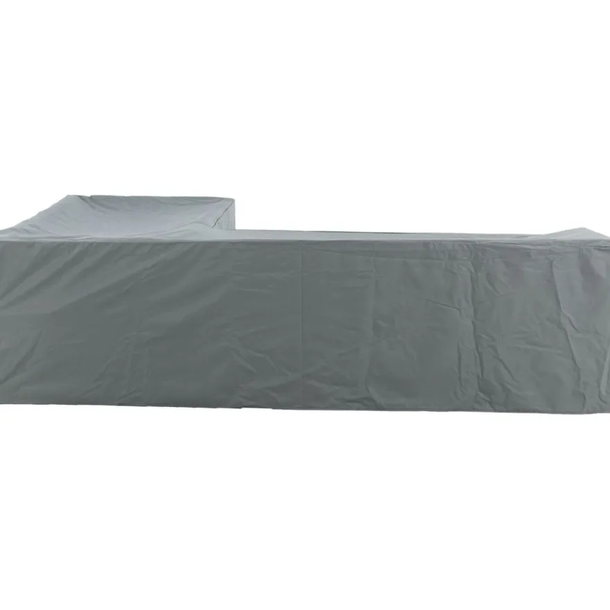 Ulkokalusteiden suojapeite Venture Home Klas, 254x254x90x66cm, L-mallisille ulkokalusteille, harmaa