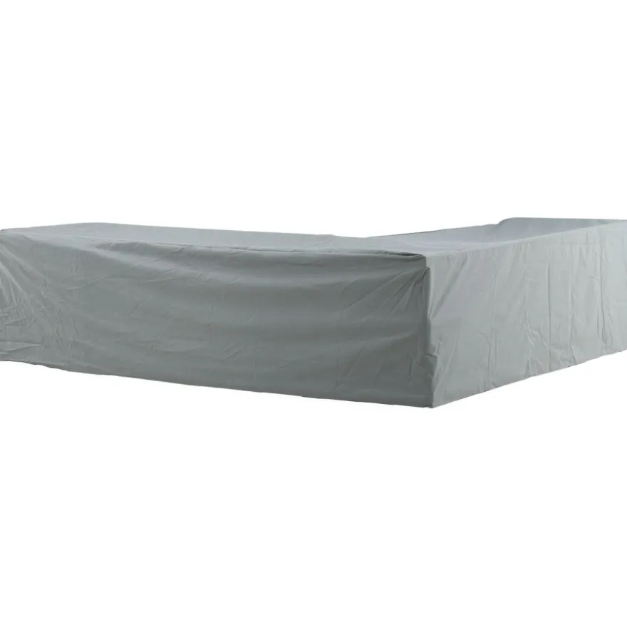 Ulkokalusteiden suojapeite Venture Home Klas, 254x254x90x66cm, L-mallisille ulkokalusteille, harmaa