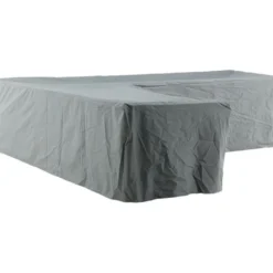 Ulkokalusteiden suojapeite Venture Home Klas, 254x254x90x66cm, L-mallisille ulkokalusteille, harmaa