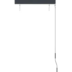 Ulkorullaverho 80x250 cm keltainen ja sininen
