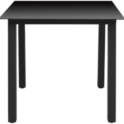 Ulkoruokailuryhmä, musta, erilaisia kokonaisuuksia