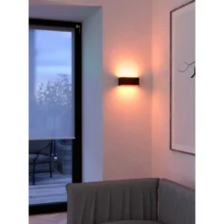 Ulkoseinävalaisin Eglo Connect.z Sania-Z, RGB CCT, IP55, ylös/alas