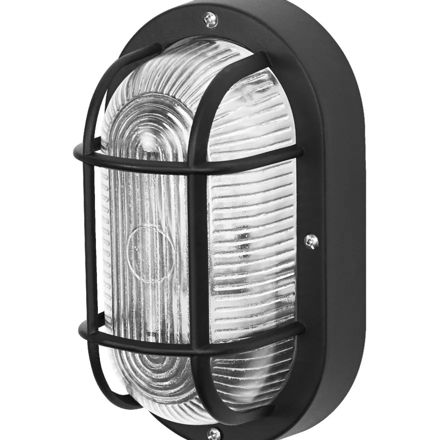 Ulkoseinävalaisin Osram Bulkhead Essential ovaali E27 IP54
