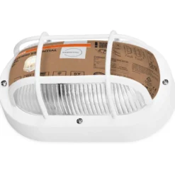 Ulkoseinävalaisin Osram Bulkhead Essential ovaali E27 IP54