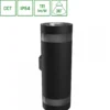 Ulkoseinävalaisin Spectrum Torre Ring 18W CCT IP54 99x78x244mm pyöreä ylös/alas musta