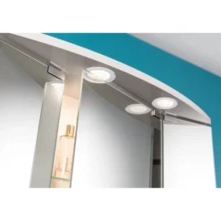 Upotettava LED-kalustevalaisin Paulmann Mirror, 2kpl, Ø65mm, 2.5W, 180lm, 3000K, eri värejä