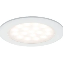 Upotettava LED-kalustevalaisin Paulmann Mirror, 2kpl, Ø65mm, 2.5W, 180lm, 3000K, eri värejä
