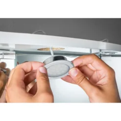 Upotettava LED-kalustevalaisin Paulmann Mirror, 2kpl, Ø65mm, 2.5W, 180lm, 3000K, eri värejä