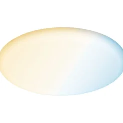 Upotettava LED-paneeli Paulmann Veluna, Smart Home Zigbee 3.0, IP44, Ø21.5cm, 17W, säädettävä värilämpötila, himmennettävä
