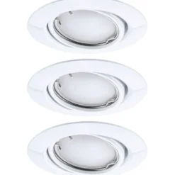 Upotettava LED-valaisin Paulmann Base Coin, 3kpl, Smart Home Zigbee 3.0, Ø90mm, himmennettävä, RGBW+, eri värejä