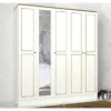 Vaatekaappi Linento Furniture Ravenna 5, valkoinen, 175cm