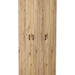 Vaatekaappi Linento Furniture Feraye 3 Kapakli, ruskea