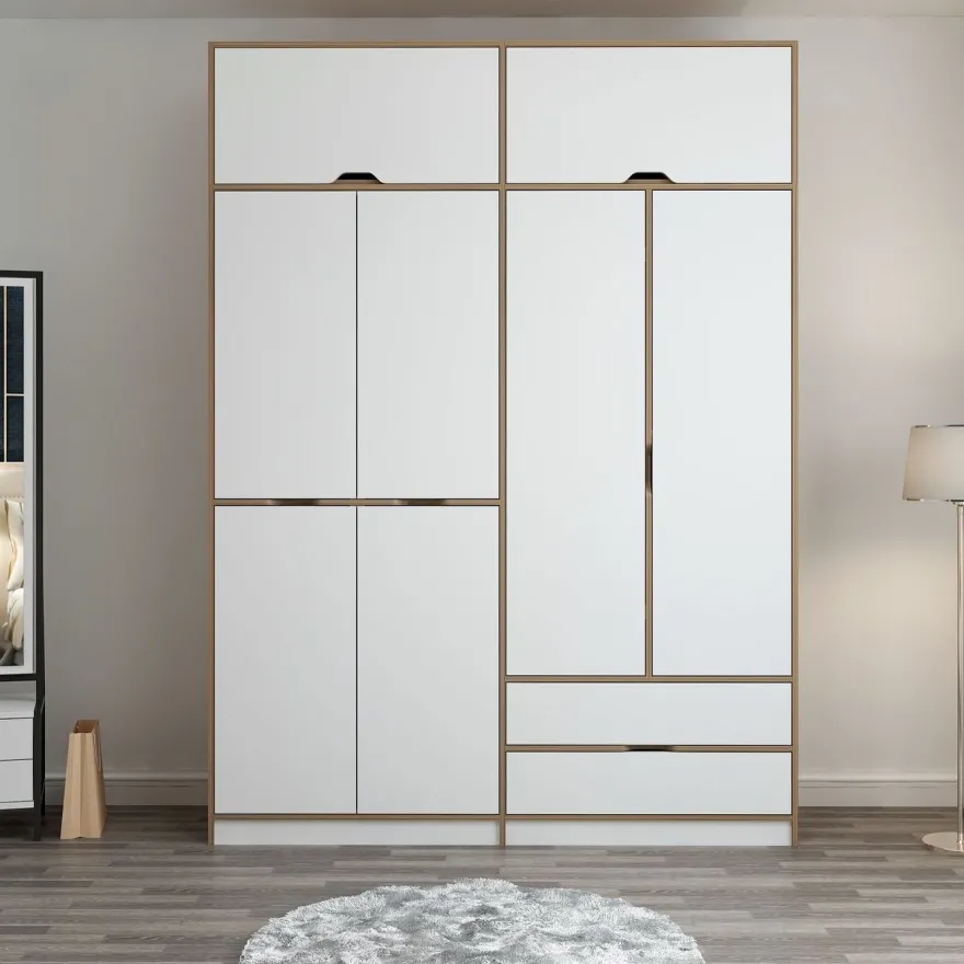 Vaatekaappi Linento Furniture Elina 185cm