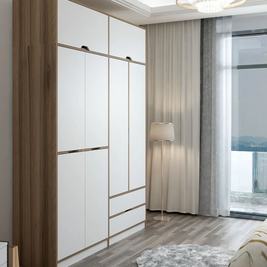 Vaatekaappi Linento Furniture Elina 185cm