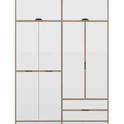 Vaatekaappi Linento Furniture Elina 185cm