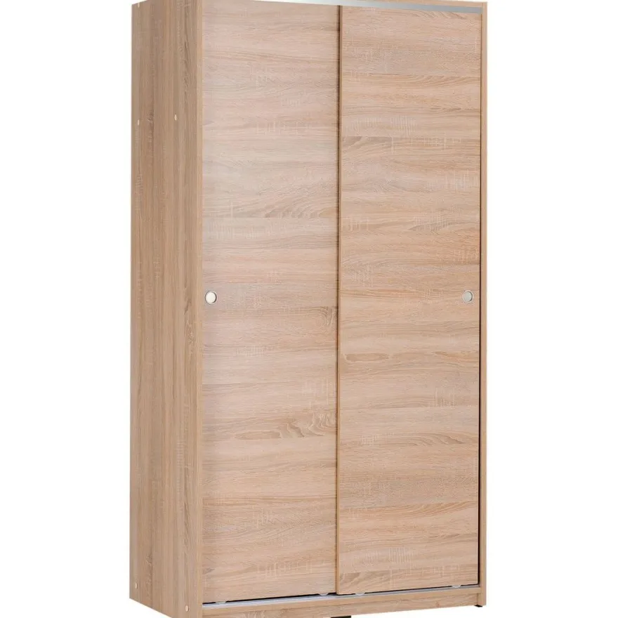 Vaatekaappi Linento Furniture Swd-436-Ss-2, 94x182cm, ruskea