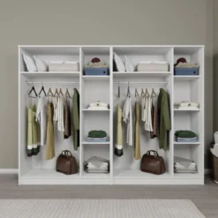 Vaatekaappi Linento Furniture Kardelen, 240x180cm
