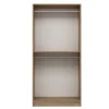 Vaatekaappi Linento Furniture Minar Kale - 7536, pähkinäpuu