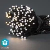 Valoketju Nedis SmartLife Wifi LED, 10m, 100-lamppua, lämmin-/kylmävalkoinen