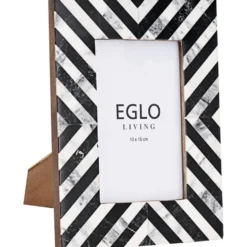 Valokuvakehys Eglo Living Panaon 3, musta-valkoinen