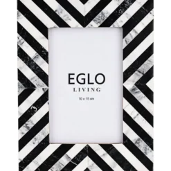Valokuvakehys Eglo Living Panaon 3, musta-valkoinen