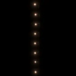 Valonauha, 400 LED-valoa, 40 m, 8 valoefektiä, IP44, lämmin valkoinen