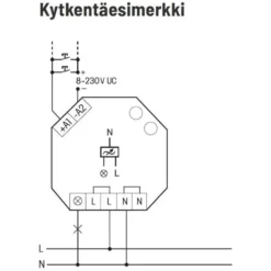 Valonsäädin/painikehimmennin Eltako, EUD61NPN-UC