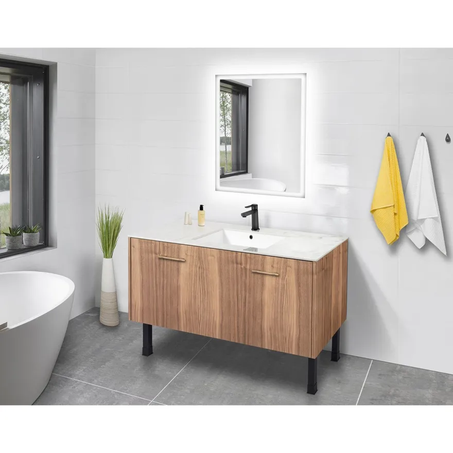Valopeili Savo iLED QUADRA, huurtumaton, IP44, 60.2x80.2cm