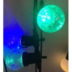 Valosarja LED Energie Lumo Party, 10-osainen, ulko- ja sisäkäyttöön, IP44, moniväri