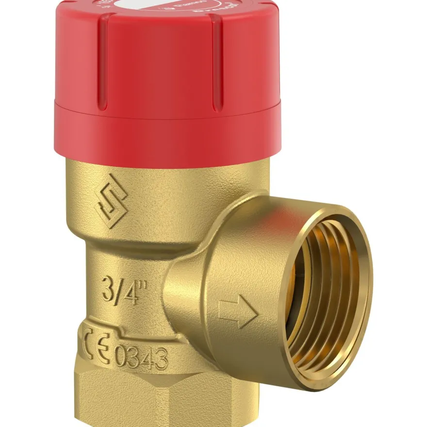 Varoventtiili Flamco Prescor, 1.5bar, eri kokoja